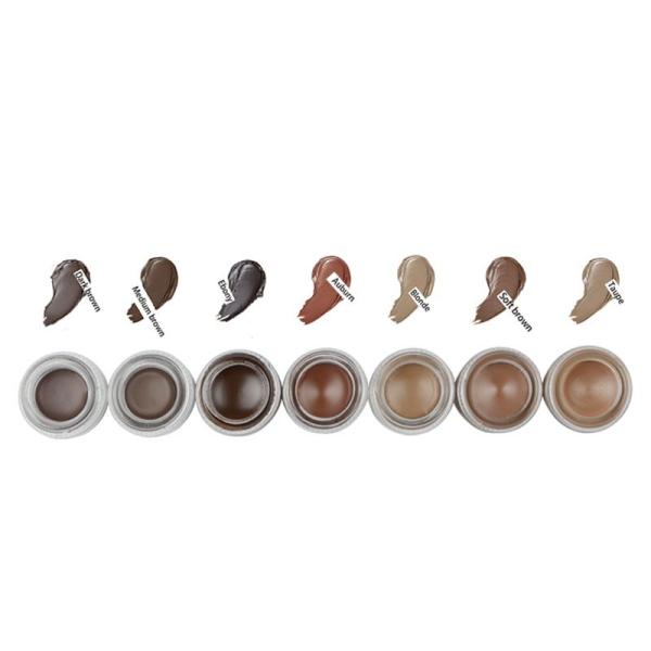 No Logo Eyebrows Makeup Products Waterproof Mineral Cream Eyebrow Gel MSDS Approval