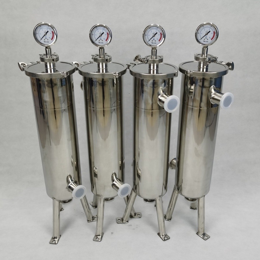 Специализированный ASME стандартный фильтр с одиночным мешочком для промышленного фильтра из нержавеющей стали