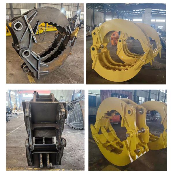 Stone Mechanical Grapple for Excavator