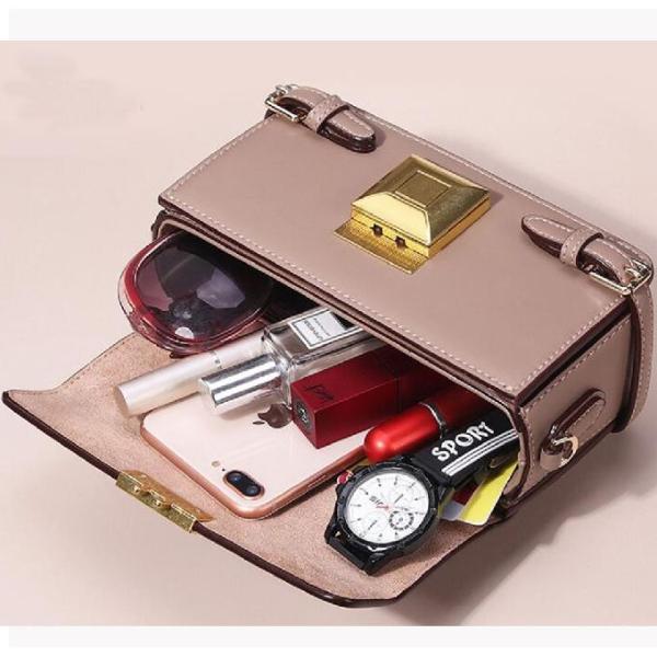 El solo hombro zurriaga los bolsos de cuero auténticos con la parte inferior espesada