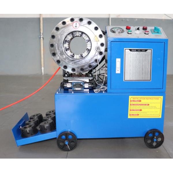 High Carbon Steel Tube Crimping Machine 60 Tons Pressure