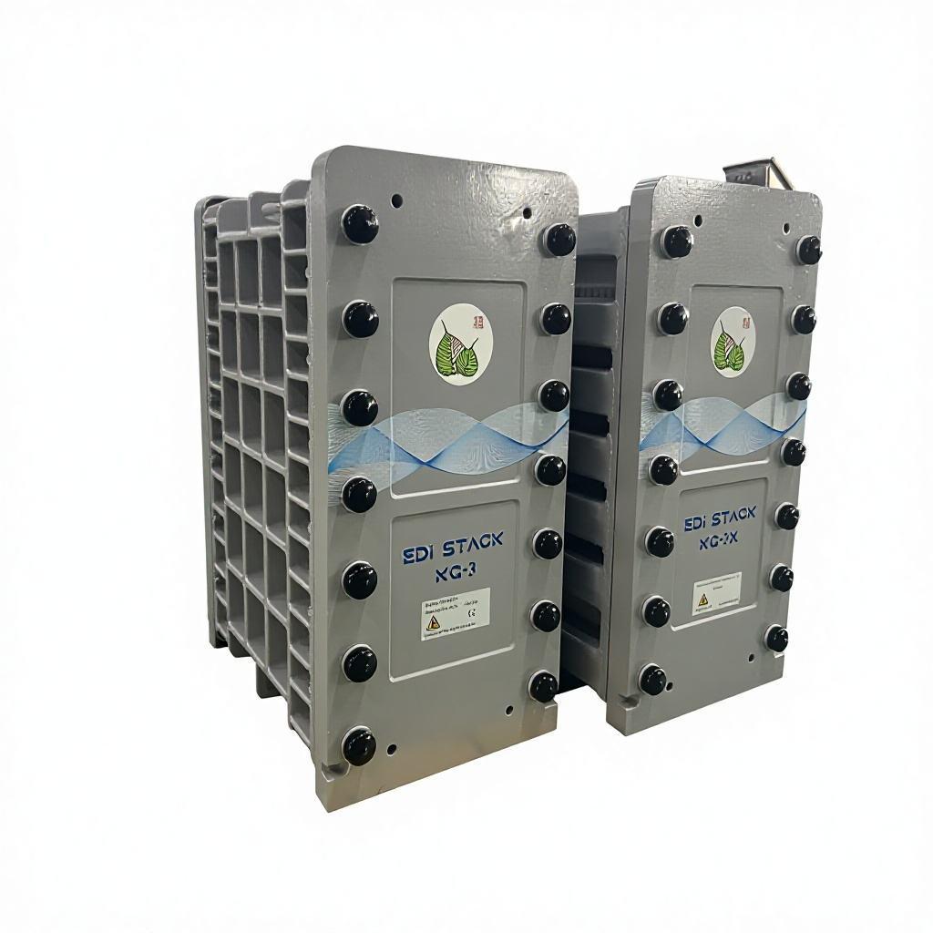 MK-3 EDI Stack – Chemical-Free Regeneration for Industrial Ultrapure Water (1.6–4.5 m³/h)