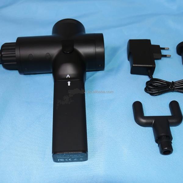 Handheld Fascia Muscle Massage Gun Body Massage Deep Tissue for Athletes 6 Speeds Levels