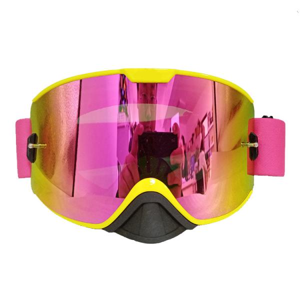 TPU Frame PC Lens Custom MX Goggles Motocross Tear Off Anti Fog UV400 Sample