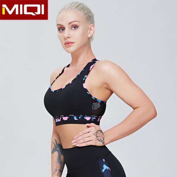 Mesh High Impact Sport Bra Top Workout Tank