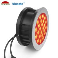 Vidro temperado conduzido de aço inoxidável das luzes 18W IP68 do VDE 100ma