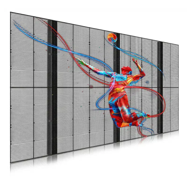P2.8 P3.91 Indoor Transparent LED Screen High Transparency Frameless Video Wall ABXING FT