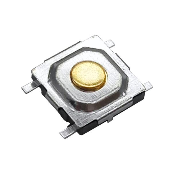 DC12V 50mA Input And Output Connectors Tact Switch Copper Shell
