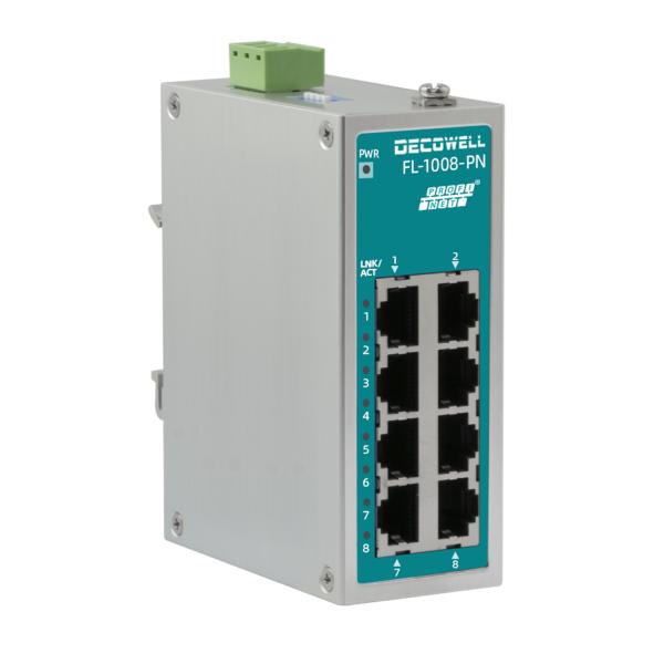 General Unmanaged Industrial Switchs support 5/8 way 100mbps