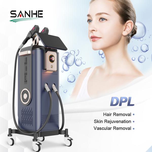 Do photorejuvenation permanente da acne da remoção do cabelo do IPL hora do elight de DPL máquina multifuncional facial da beleza