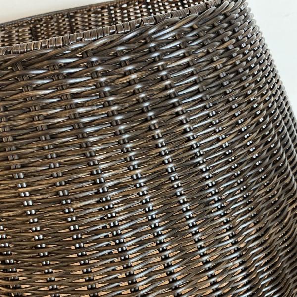 Customized Luxurious Rattan Floor Lamp , Indoor Creative Wicker Floor Light