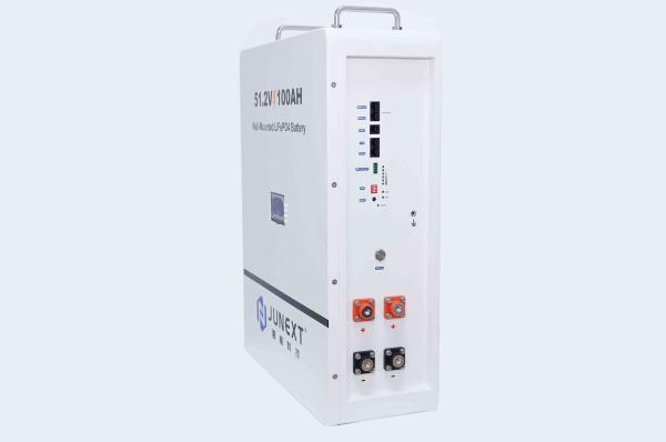 LiFePo4 Wall Mounted Battery EMS 2.5kw 48V 51.2V 100ah Solar Battery For Home