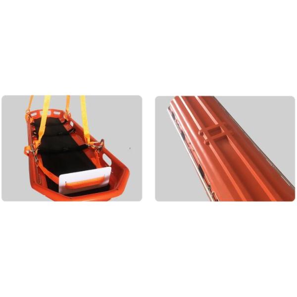 Foldable Conversion PE Basket Rescue Stretcher 300kg For Helicopter