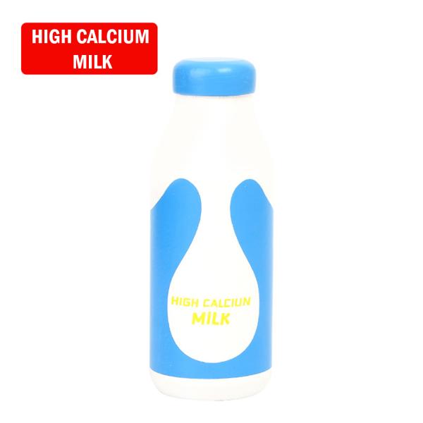 Wooden Milk Set Kitchen For Girl Boy Montessori Educational Food Toys