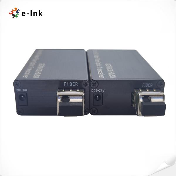 Mini 1Ch Forward + 1Ch Backward 12G-SDI to Fiber Converter