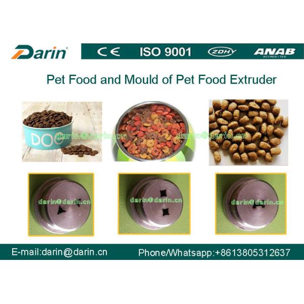 Kibble o equipamento da extrusora dos alimentos para animais de estimação do cão/a máquina de processamento com parafuso dobro