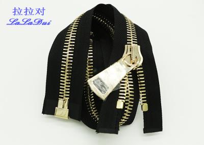 22 Inch Industry Big Teeth Zipper 10 # Euro Type Big Teeth Open End Metal Zip Customized
