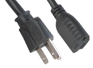 Os E.U. padrão basearam o fósforo aterrado para seu computador, PC do cabo de extensão, monitor