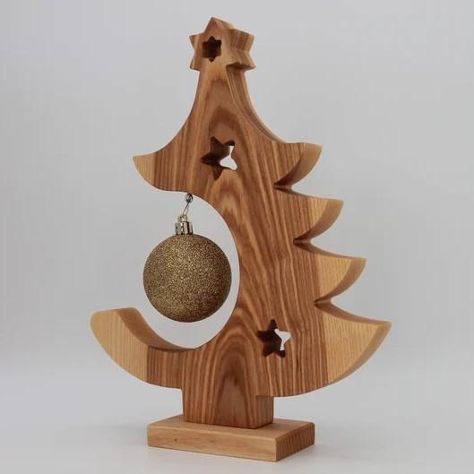 Arbre de Noël en bois Décoration de Noël Décoration en bois