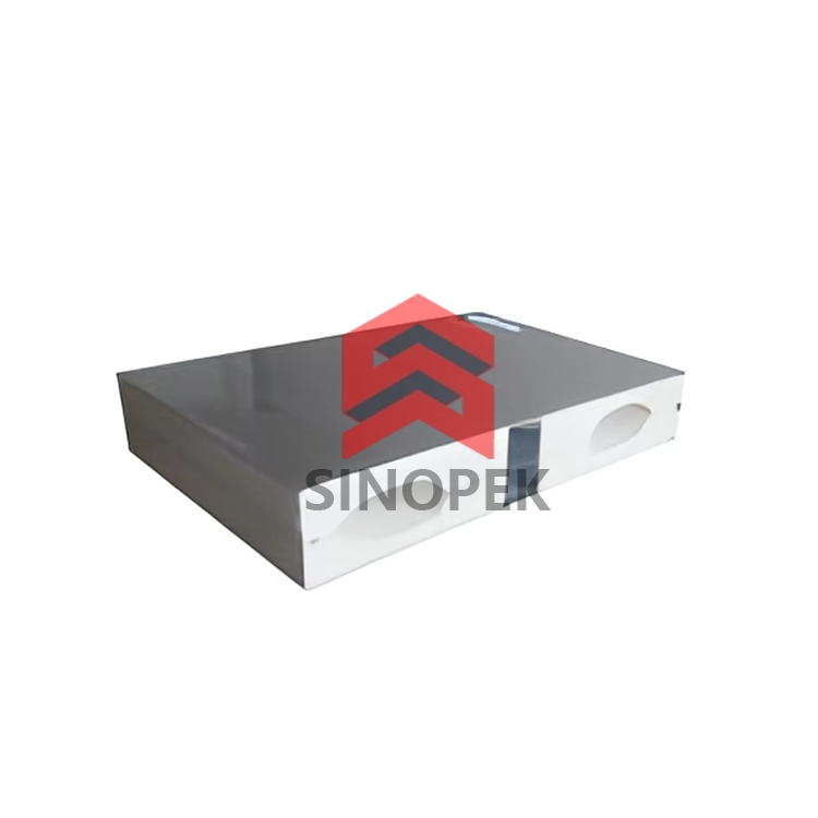 Machine-made Silicon Rock Cleanroom Sandwich Panel | Class A Fireproof & Hydrophobic