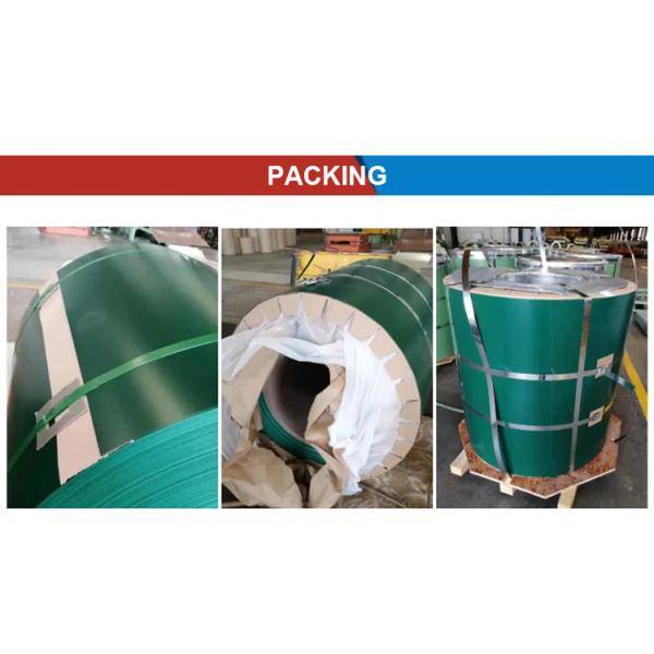 Z275 Предварительно окрашенная PPGI оцинкованная стальная катушка толщина 2 мм RAL9003 ширина 20 мм