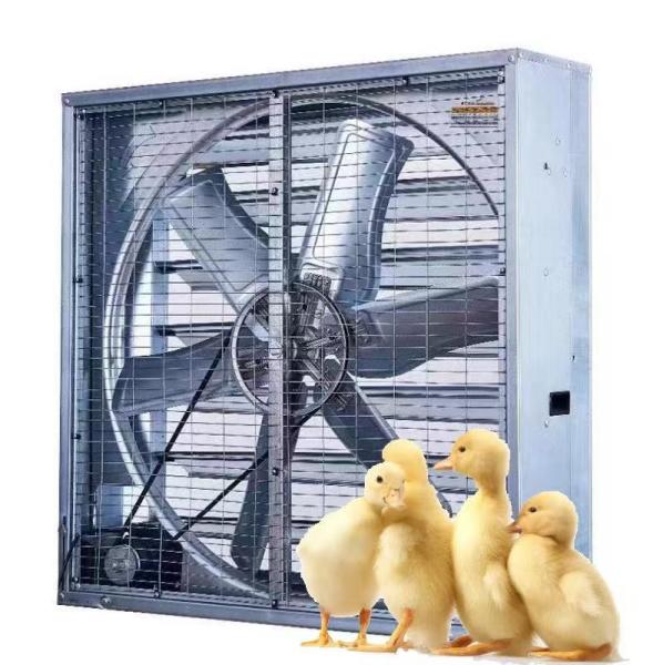 2024 Hot Sale1380mm  Poultry Farm Broiler Chicken Coop House Ventilation Box Type Exhaust Fan for Sale