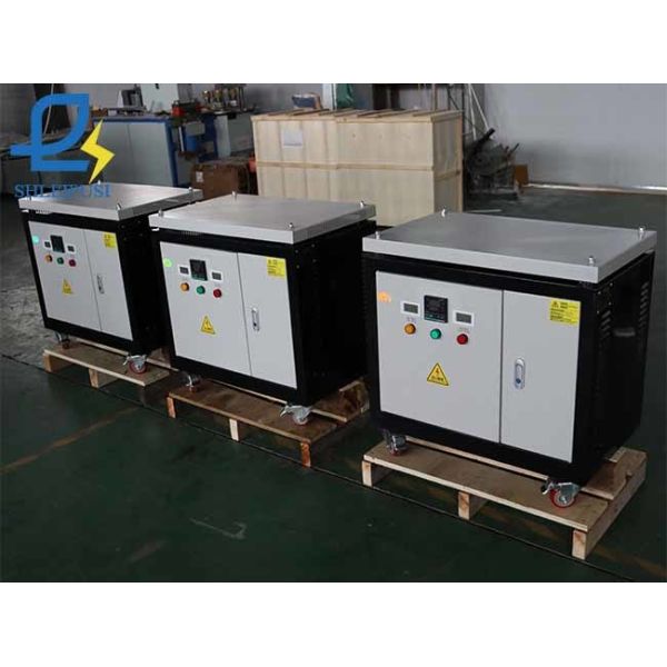 With temperature control 200KVA 150KVA Digital Display With Surge protection Voltage Transformer
