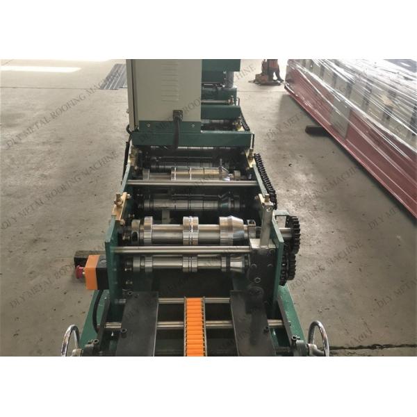 машина 5.5KW панели крыши замка кнопки 380V нажимает на стальную стоящую машину шва для стены