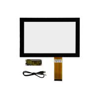 Écran tactile PCAP en verre sur verre à réponse rapide de 10,1 pouces 10 ms pour panneau LCD de 10,1 pouces avec résolution 1920x1200 et 1280x800