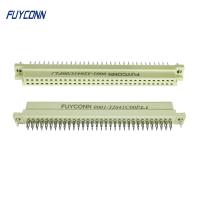 2 connecteur femelle de Solderless Eurocard de connecteur de Pin Euro DIN 41612 de presse des rangées 64P