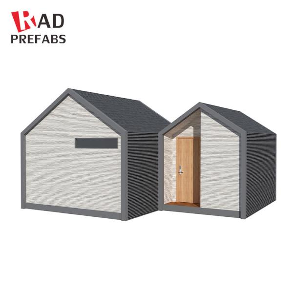 Rad Smart Home Vacation Resort Prefab Timber House Wood Interior Finishing Modern Prefab Homes