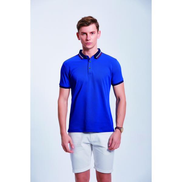 5XL Size Plain Dyed Casual 3D Polo T Shirt Flyita V Neck Men Blank