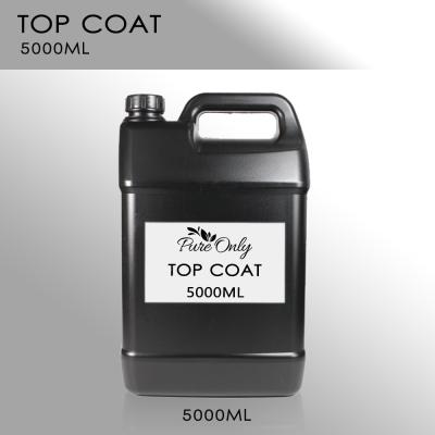 1kg Clear Gel Top Coat Nail Polish Professional Grade for Strong and Beautiful Nails