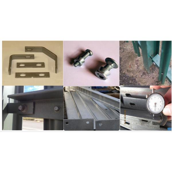 Metal Steel Welded Wire PVC Coated Anti Climb Security Fence Easily Assembled
