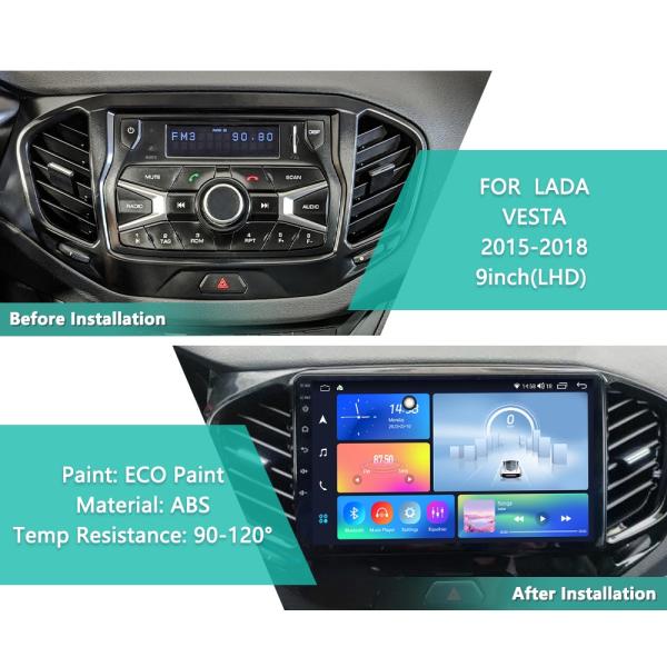 2015 - 2018 Car Multi Media Player 2K Car DVD Player For Lada Vesta