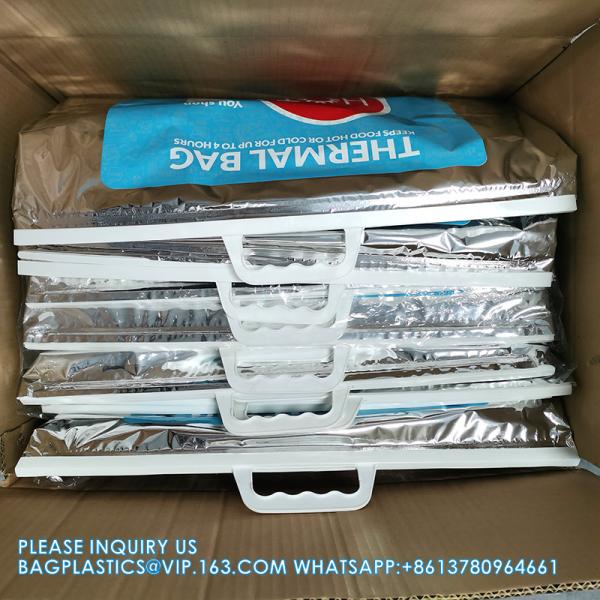 Disposable Sealable Food Travel Insulation Aluminum Foil Thermal Bag Factory price insulated lunch bag