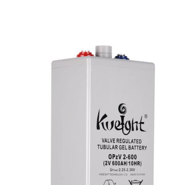 Opzv Storage Solar Gel Battery 2v 600ah Deep Cycle Tubular Gel Battery