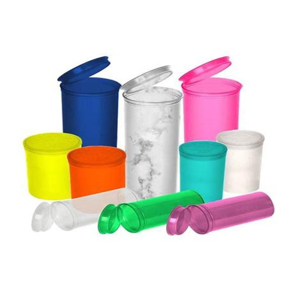 Moisture Resistant Plastic Medicine Bottles Hot Stamping BPA - Free CE FDA Certificate