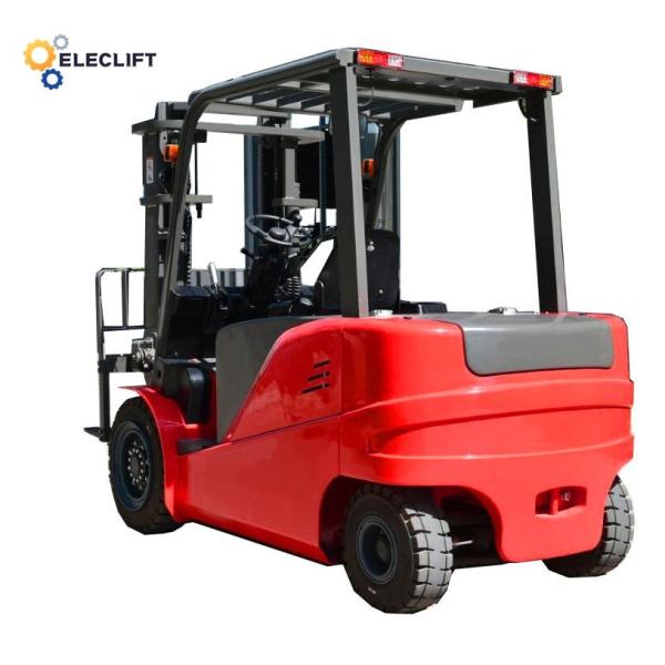 460mm/s Lift Speed Four Wheel Forklift with Engine Rated Speed and 6-12° Tilt Angle