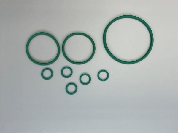 Brown FKM O Rings High Temp Corrosion Resistant For Aerospace Aviation Fields