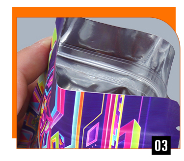 Customizable Open End Heat Seal Black Mylar Bags for Lollipop Packaging ROHS/ISO9001/ISO2008 Certified