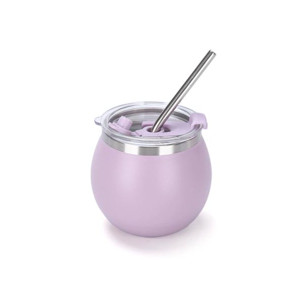 Cross-border Amazon 304 Stainless Steel Insulated Cup Mini Brazilian And Argentine Eggshell Cup Outdoor Portable Mate Cup