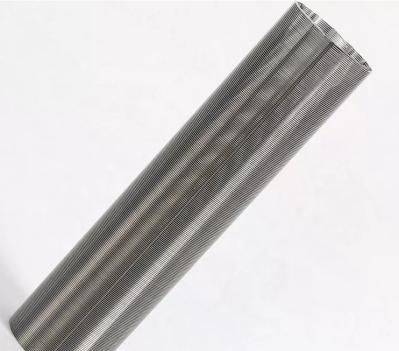 Stainless Steel 316 Wedge Wire Screen Filter Pipe Johnson Tube Mining Filtration