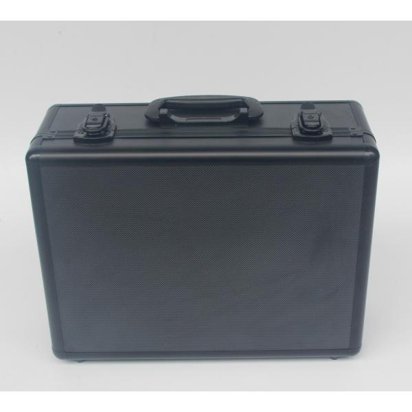 ABS Shinny Black Aluminum Camera Case , Professional Aluminum Camera Carrying Case
