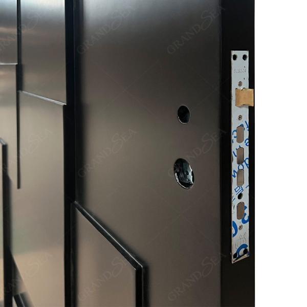 Wooded Door American Senior Entrance Door Superior a Class Lock System Aluminium Door