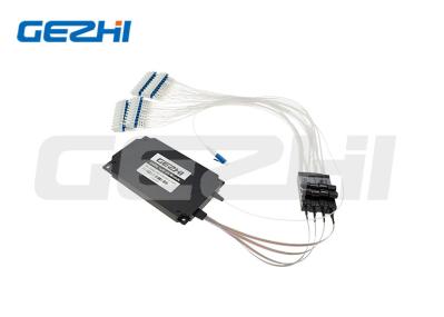 Long Haul DWDM Networks High Stability 1x48 Channel 100GHz Athermal AWG DWDM Mux Demux Module Flat-Top or Gaussian Type