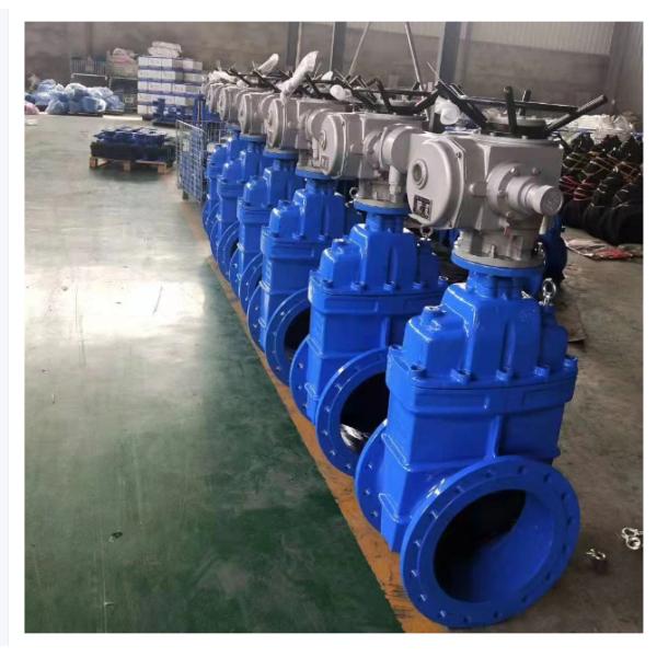 DN150 PN16 WCB NKZ961H Electric Flange Vacuum Gate Valve for Customized Requirements