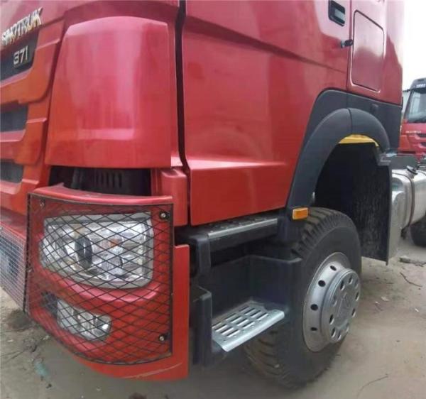 371hp Used Tractor Head Howo Sinotruck 10 Tires