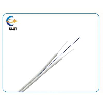High Speed Internet  FTTH Drop Cable PVC Or LSZH For Smooth Fiber To The Home Connections