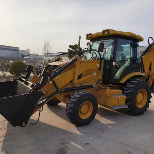 420d Used Backhoe Loader in Shanghai 118 Working Hours Suitable for Various